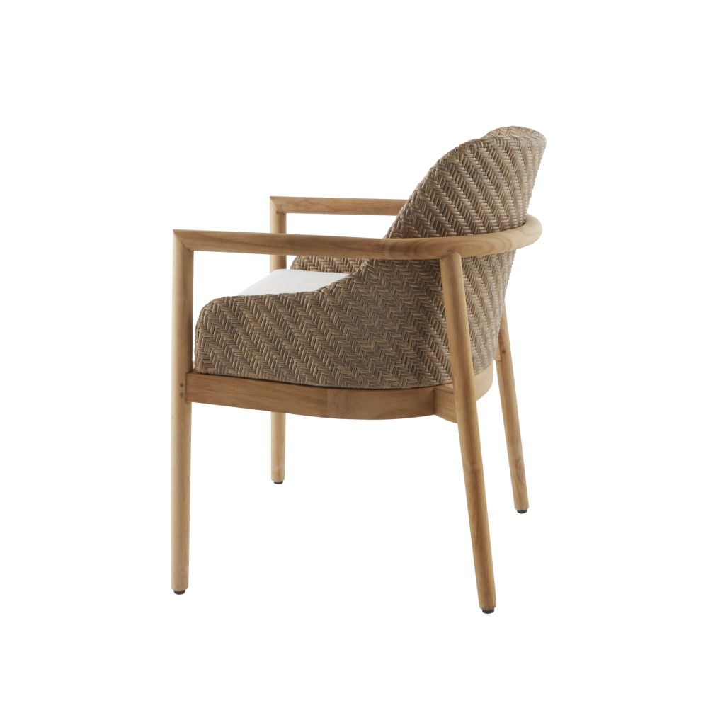 Mariglen Outdoor Dining Chair - White