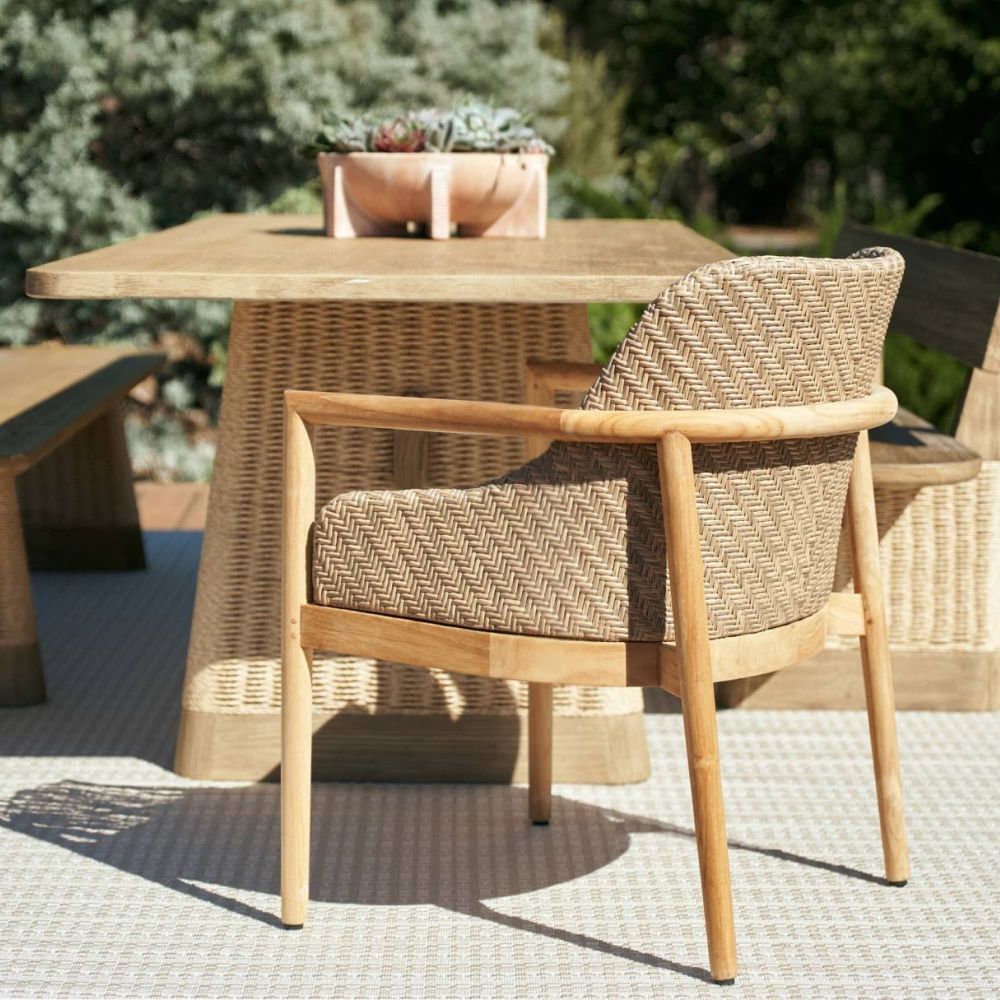 Outdoor Dining Chairs Mariglen Outdoor Dining Chair - White