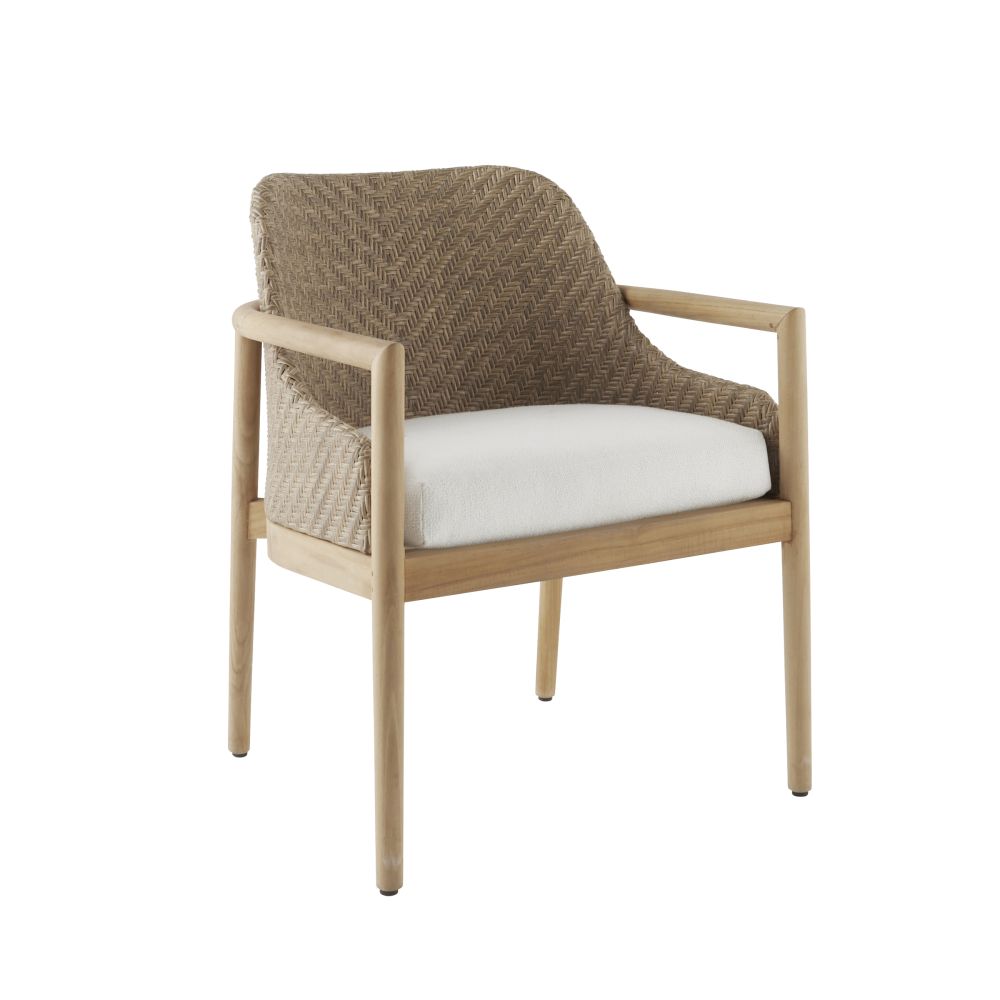 Outdoor Dining Chairs Mariglen Outdoor Dining Chair - White