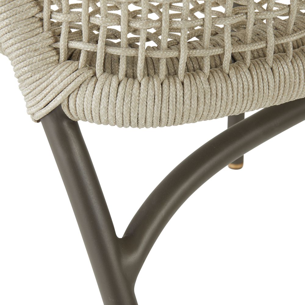 Giovanni Outdoor Dining Chair - Black