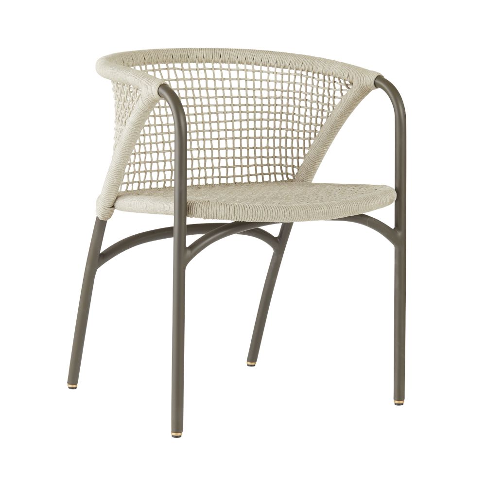 Giovanni Outdoor Dining Chair - Black