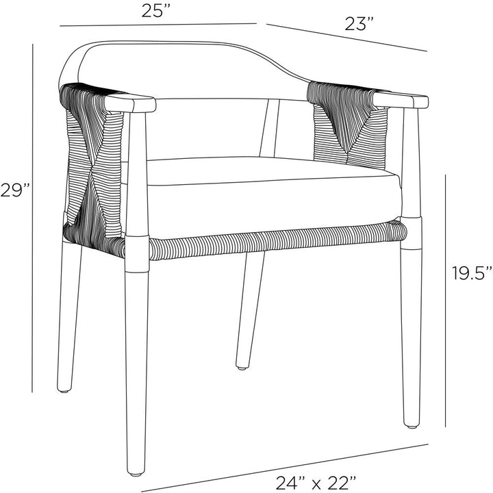 Fernlake Outdoor Dining Chair