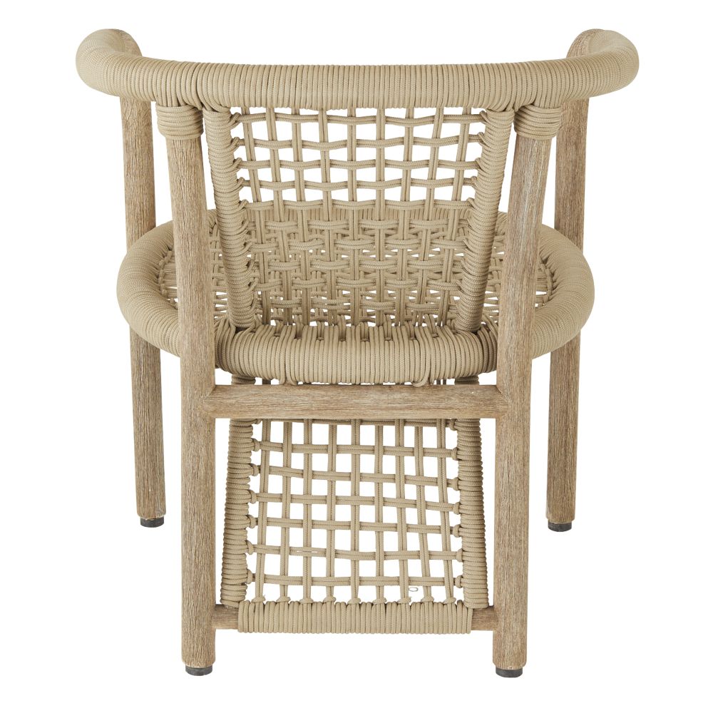 Harlan Outdoor Dining Chair - Brown
