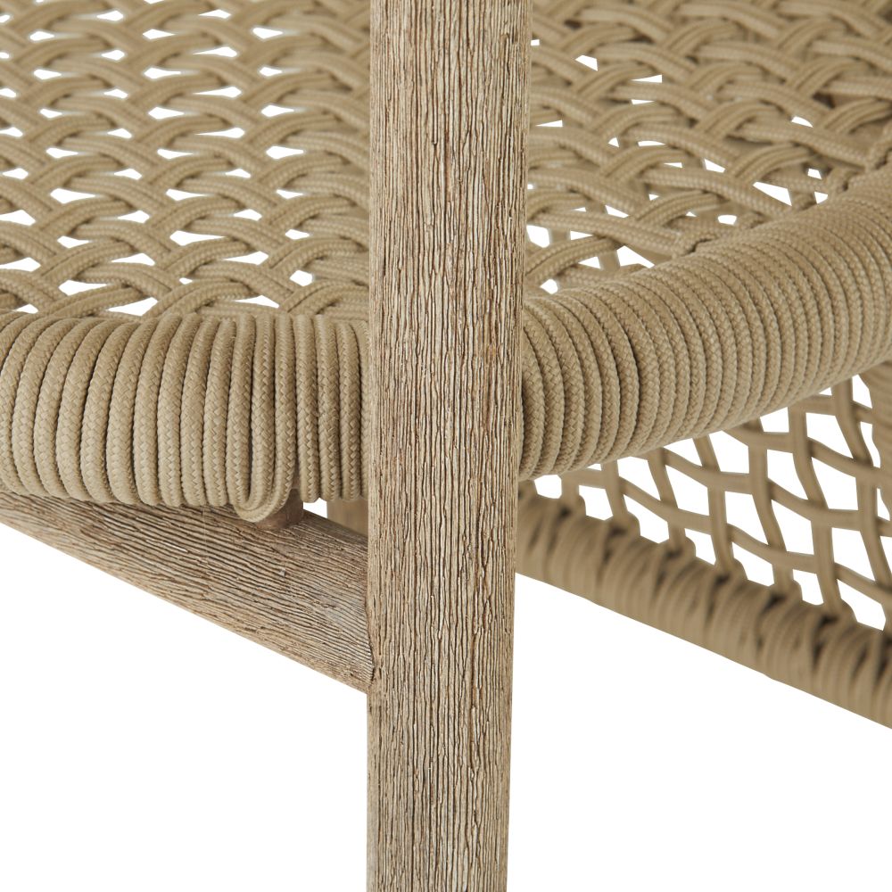 Harlan Outdoor Dining Chair - Brown