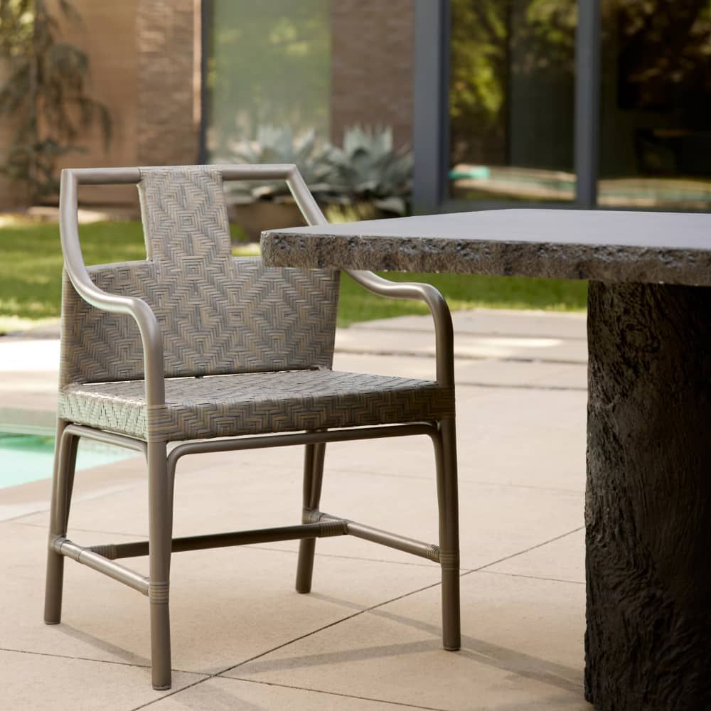 Outdoor Dining Chairs Ortega Outdoor Dining Chair - Gray