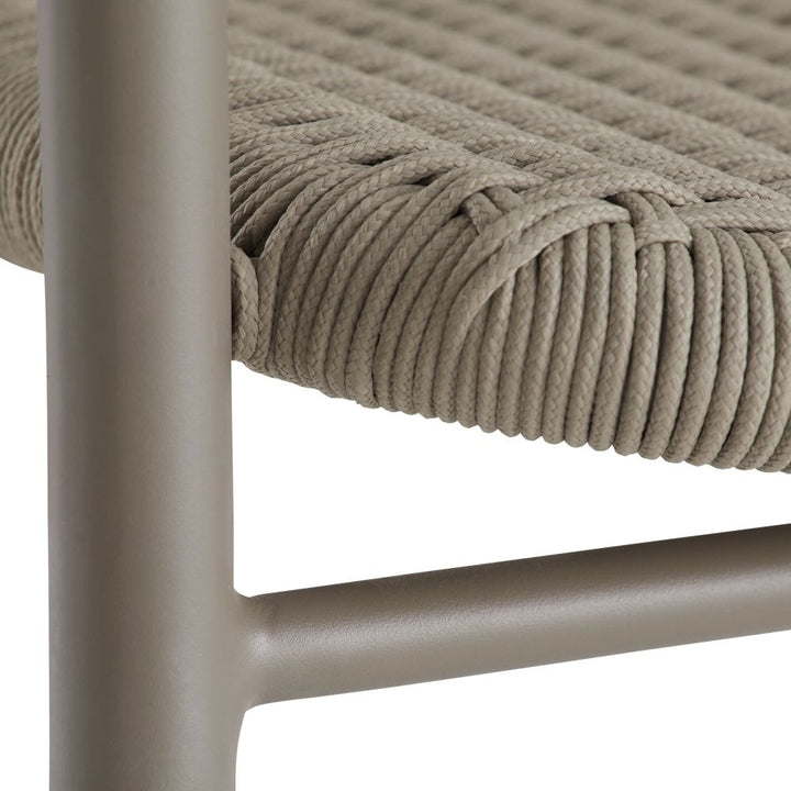 Balint Outdoor Dining Chair - Gray