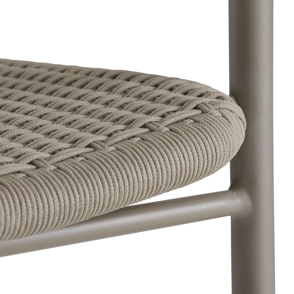 Balint Outdoor Dining Chair - Gray