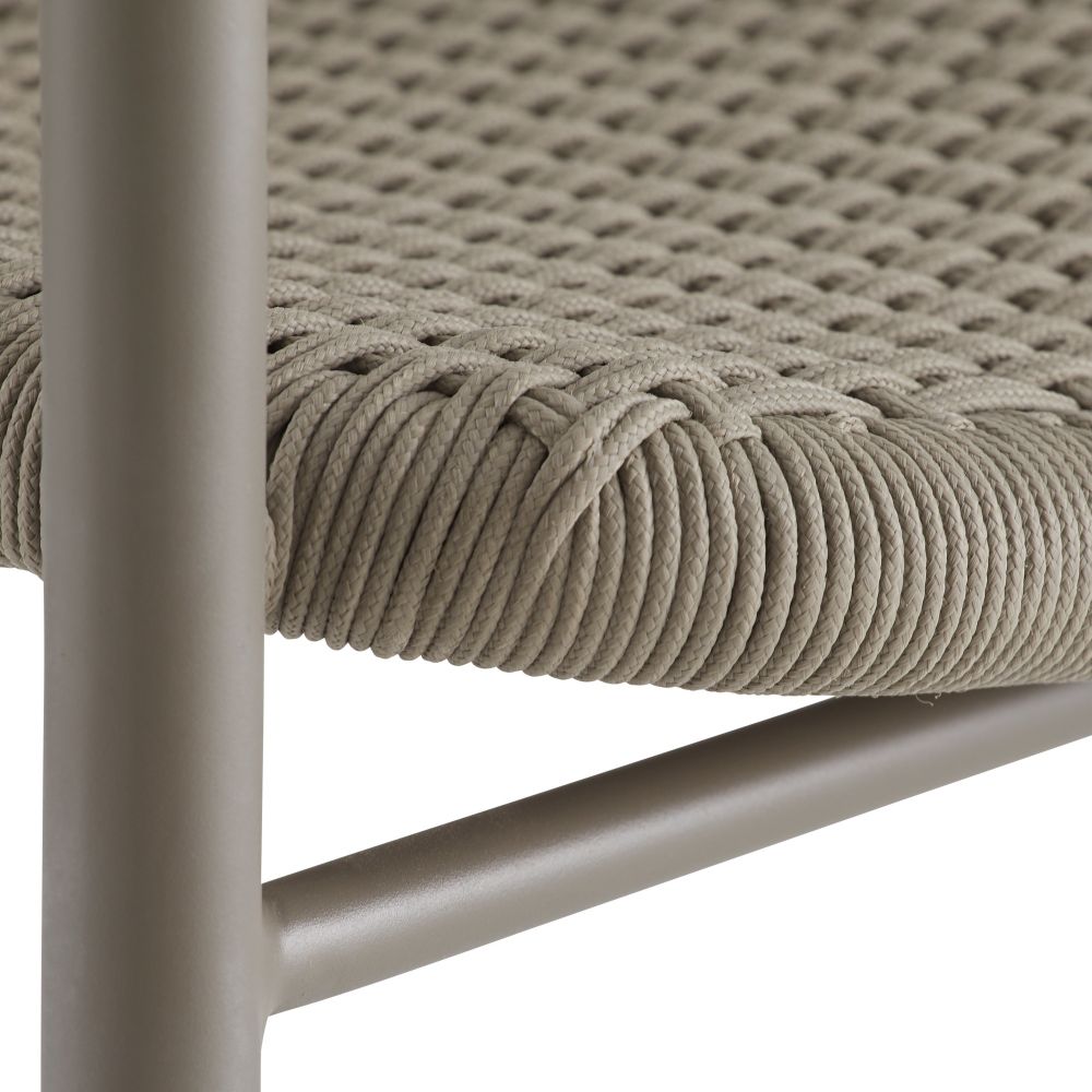 Balint Outdoor Dining Chair - Gray