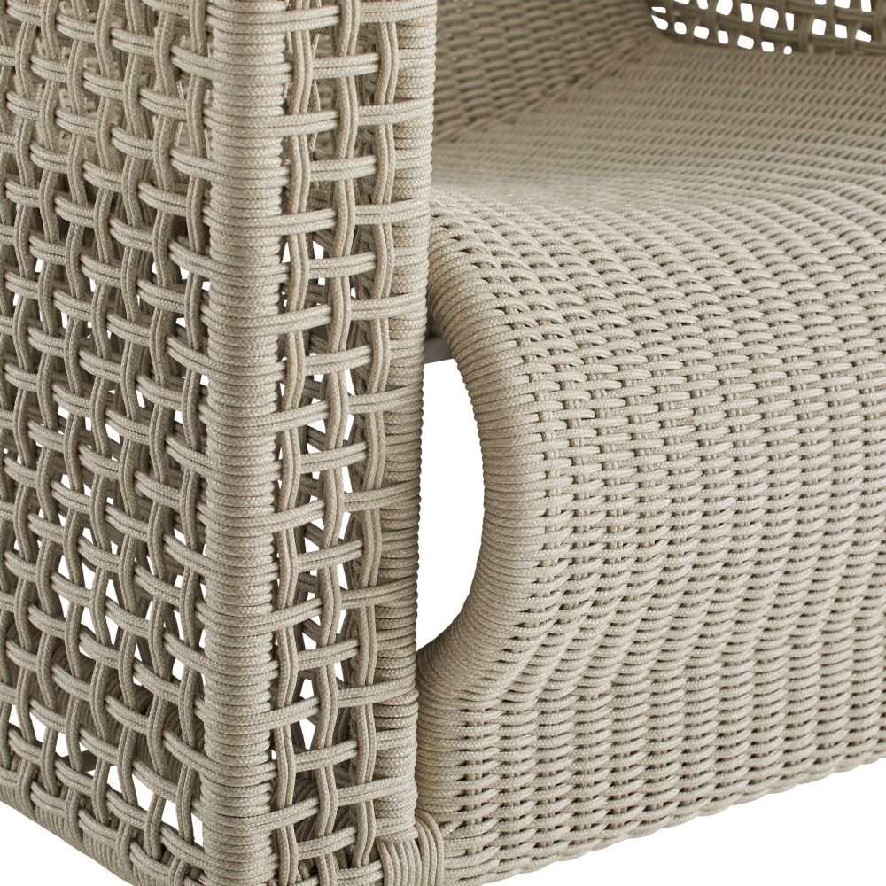 Delgado Outdoor Lounge Chair - Natural