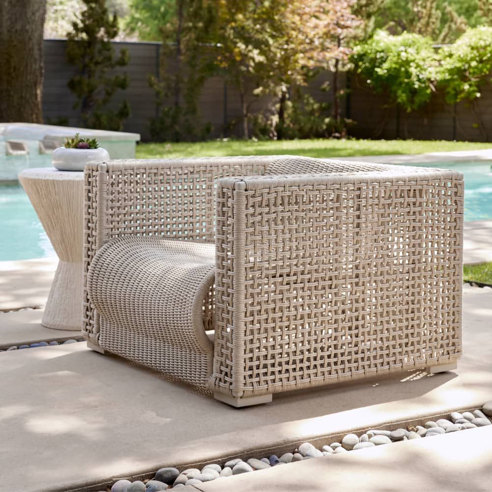 Outdoor Lounge Chairs Delgado Outdoor Lounge Chair - Natural