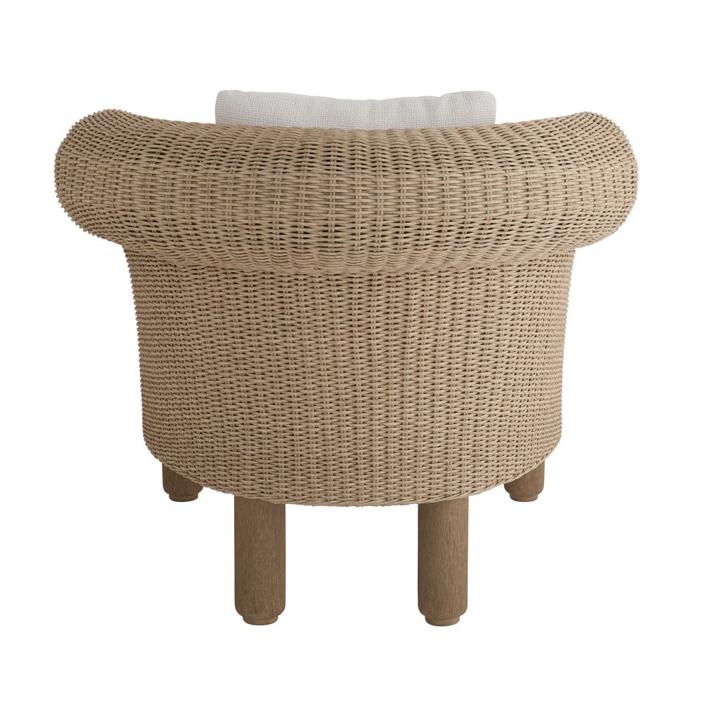 Forrester Outdoor Lounge Chair - Brown