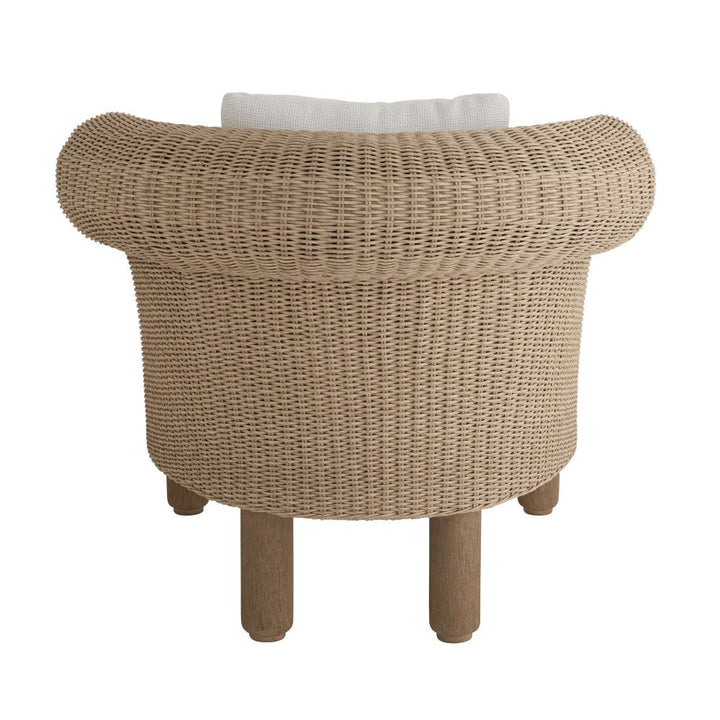 Forrester Outdoor Lounge Chair - Brown