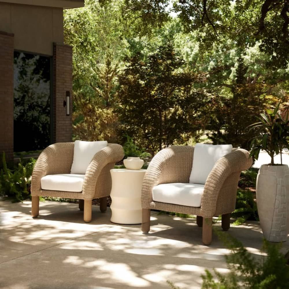 Outdoor Lounge Chairs Forrester Outdoor Lounge Chair - Brown