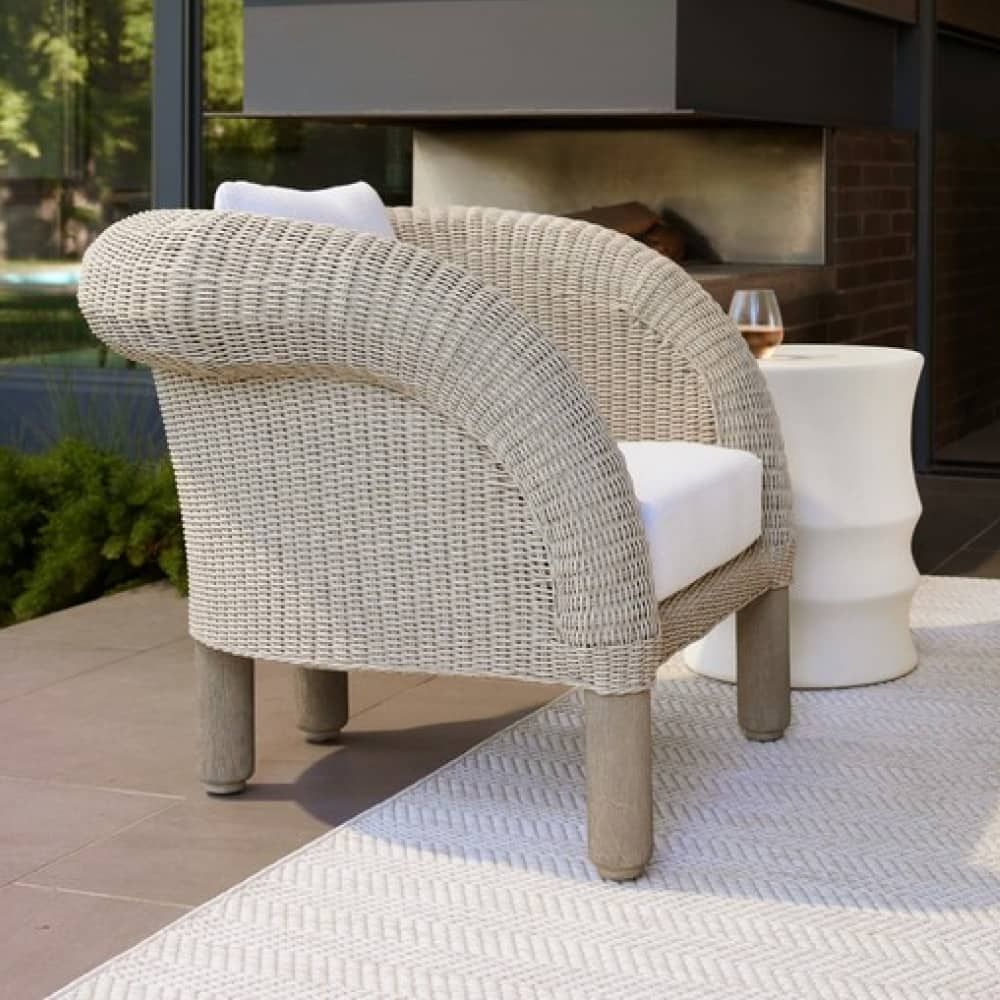 Outdoor Lounge Chairs Forrester Outdoor Lounge Chair - Brown