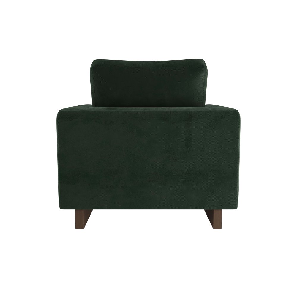Ravelli Chair Forest Velvet Dark Walnut