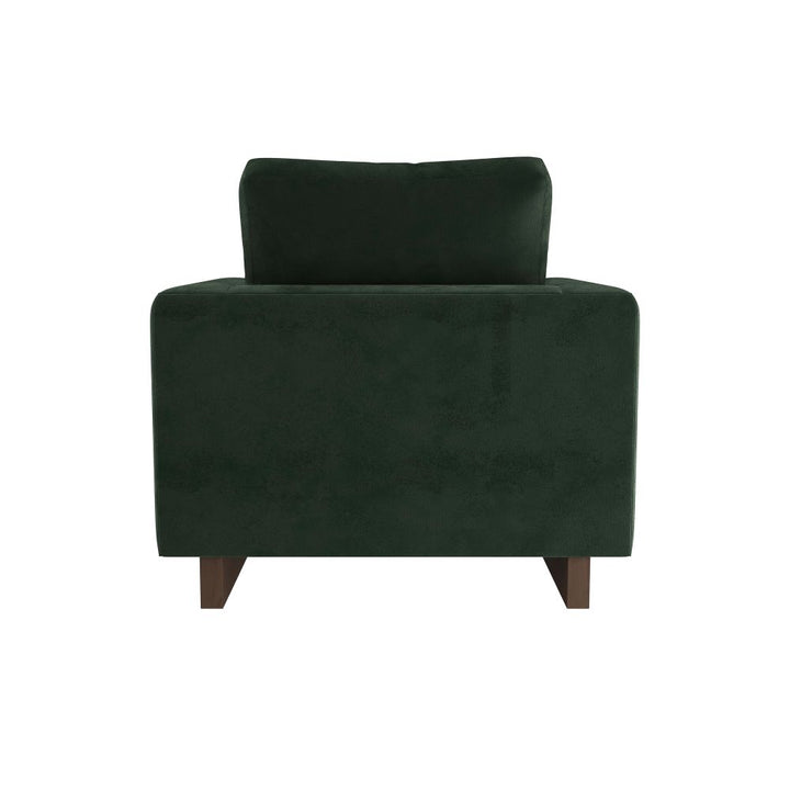 Ravelli Chair Forest Velvet Dark Walnut