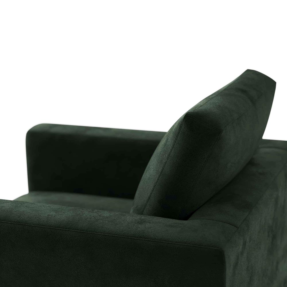 Lounge Chairs Ravelli Chair Forest Velvet Dark Walnut