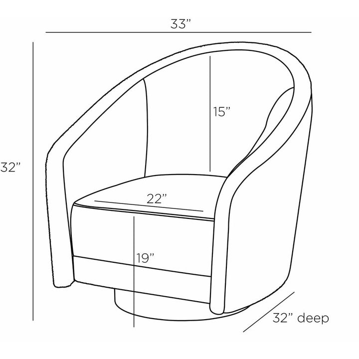 Saoirse Swivel Chair