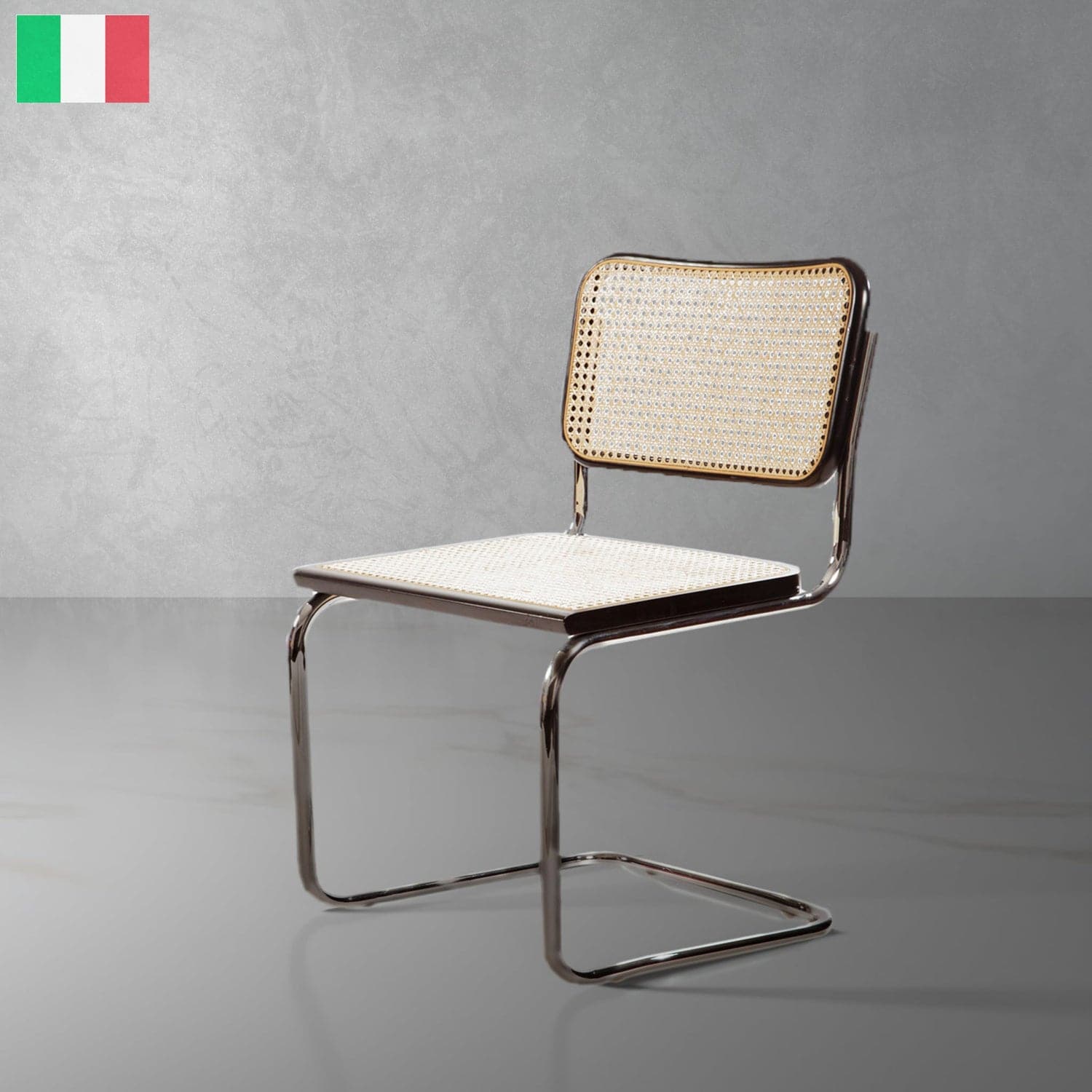 Italian Cesca Side Chair - Armless