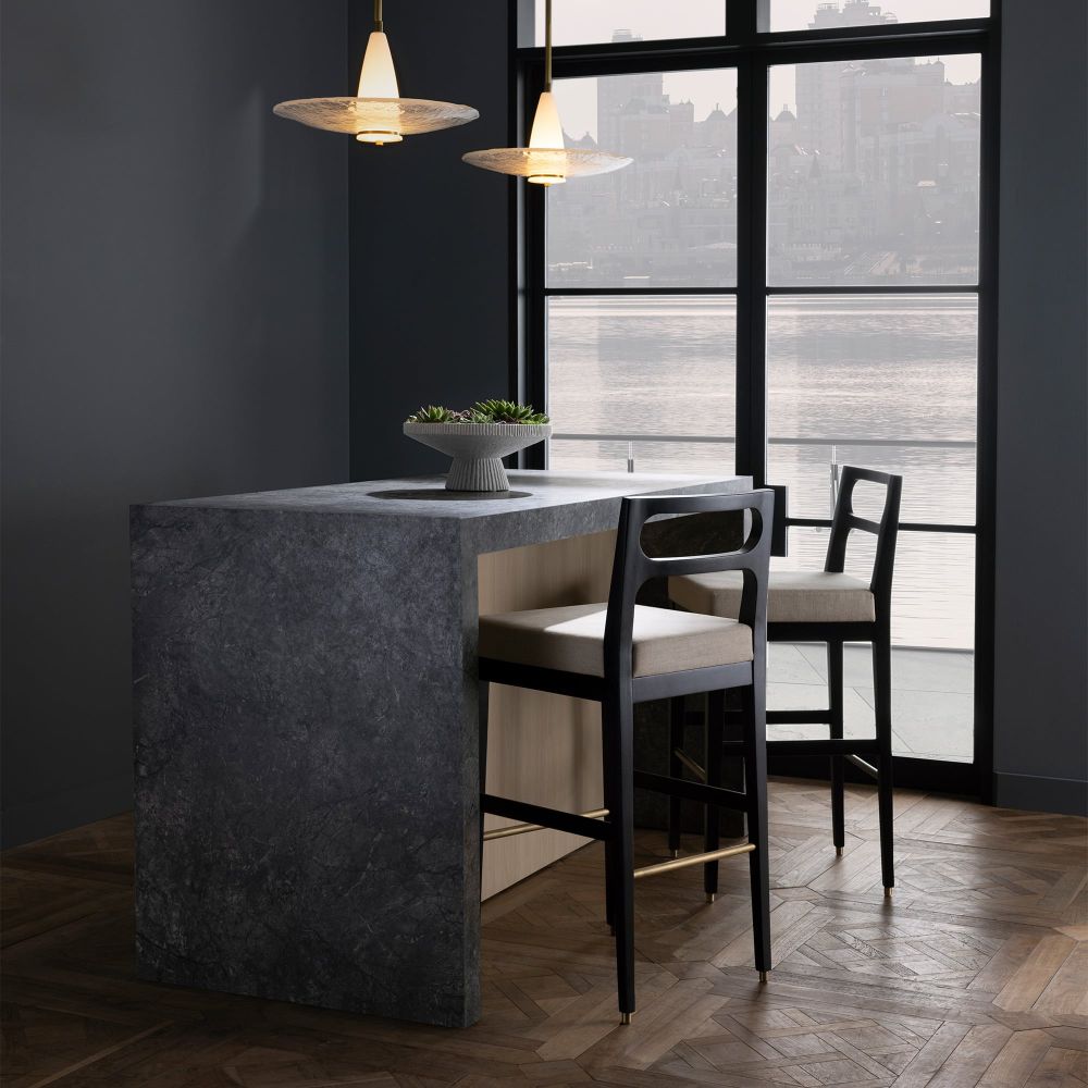 Bar & Counter Stools Merrin Bar Stool - Black