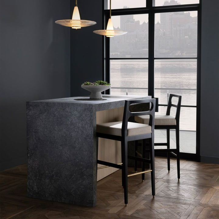 Bar & Counter Stools Merrin Bar Stool - Black