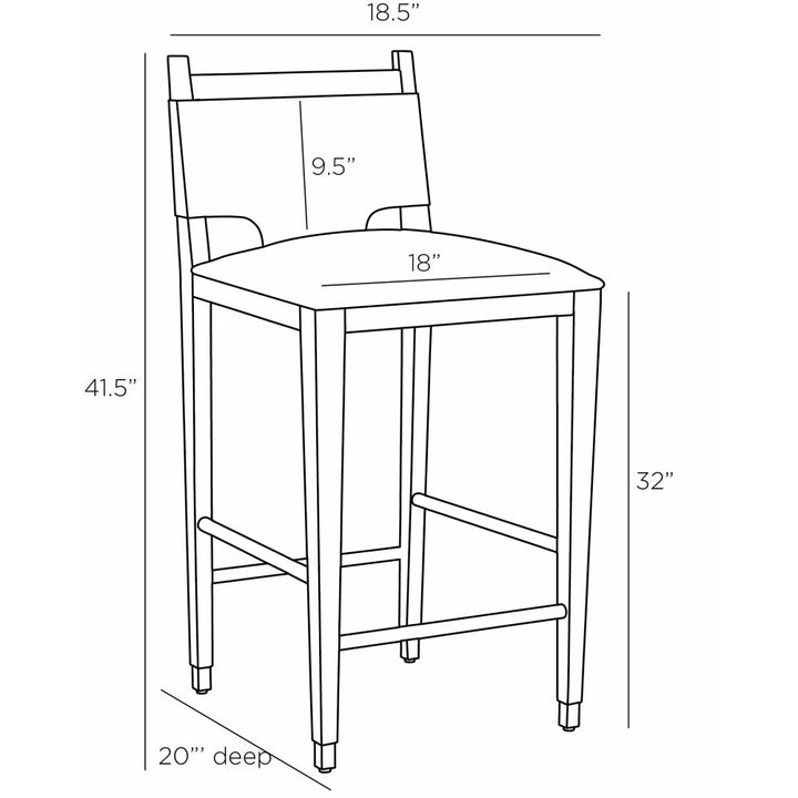 Thistlewood Bar Stool - Black