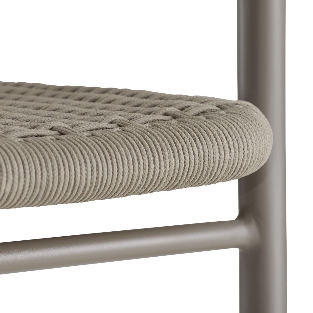 Balint Outdoor Counter Stool - Gray