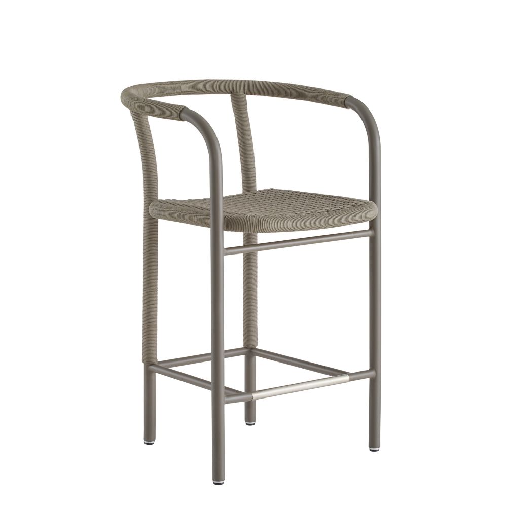 Outdoor Bar & Counter Stools Balint Outdoor Counter Stool - Gray