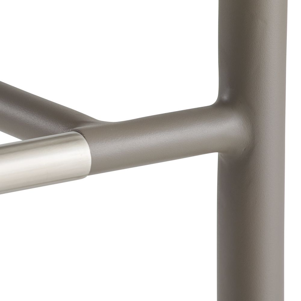 Balint Outdoor Bar Stool - Gray