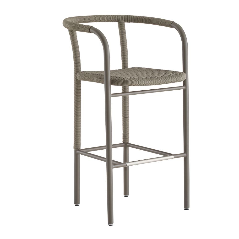 Outdoor Bar Stools Balint Outdoor Bar Stool - Gray