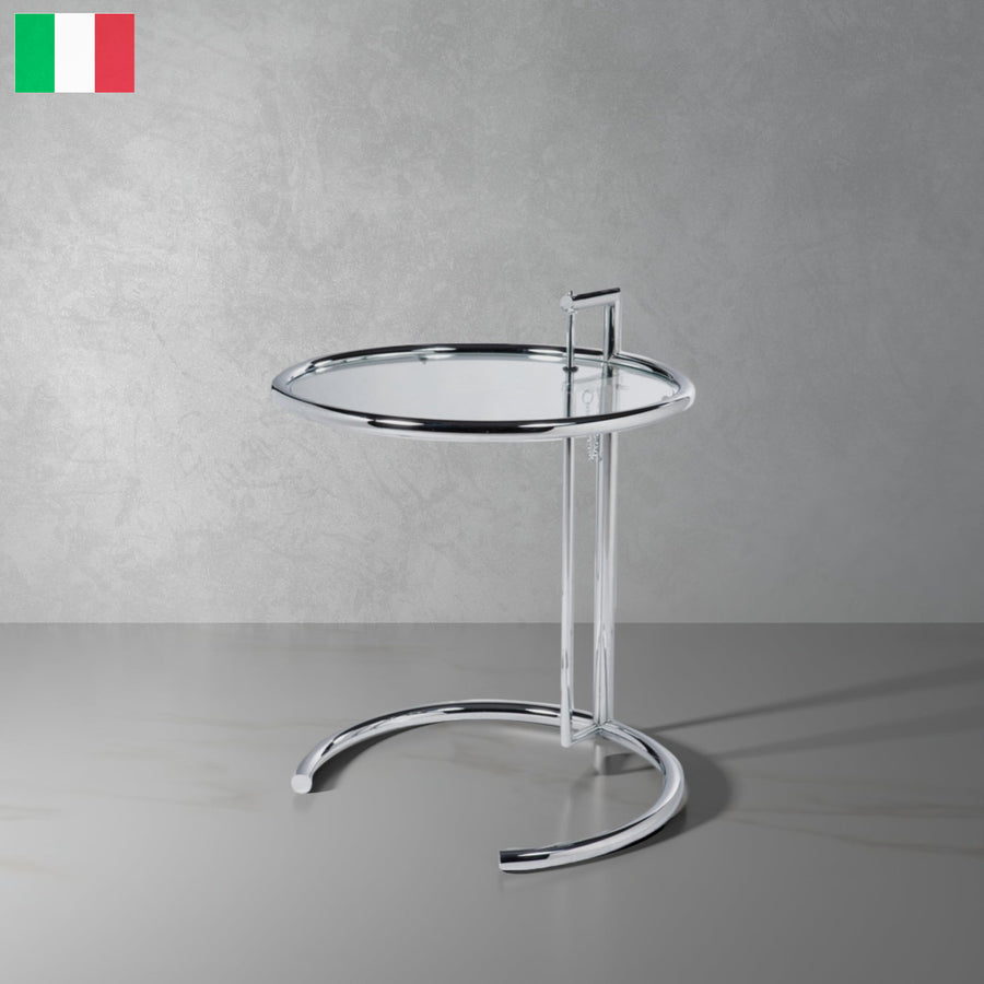 Eileen Grey Italian Made Table-France & Son-FST778CHR-Side Tables-1-France and Son