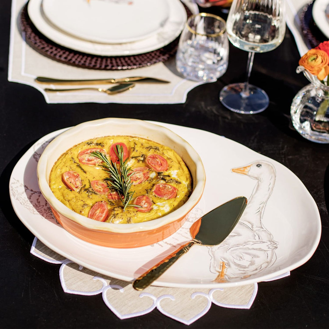 Fattoria Goose Oval Platter