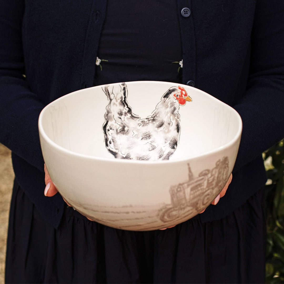 Fattoria Hen Serving Bowl