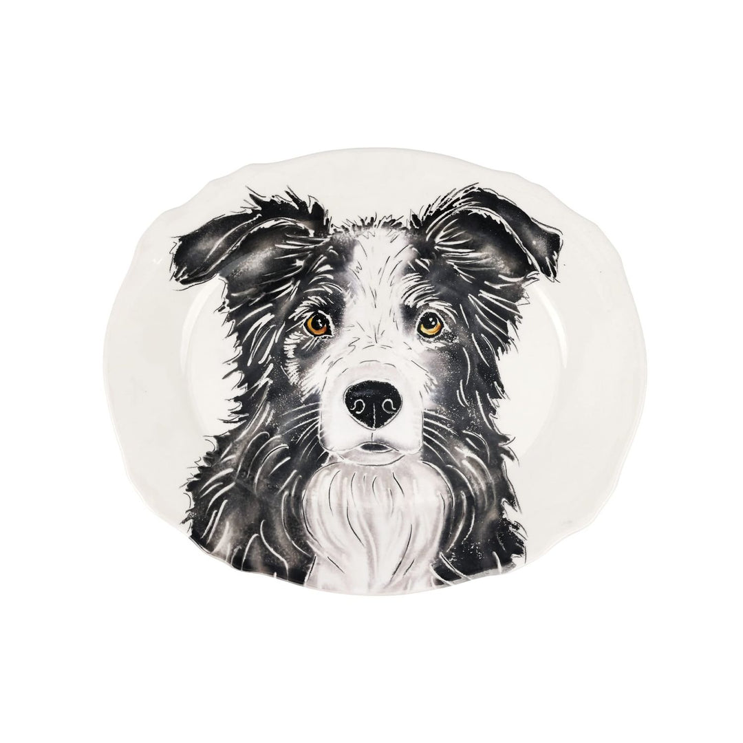 Fattoria Sheep Dog Oval Platter