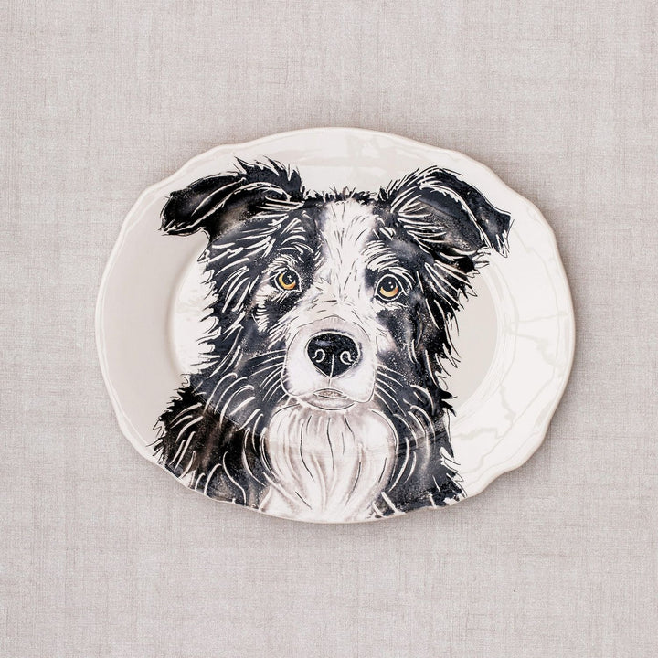 Fattoria Sheep Dog Oval Platter