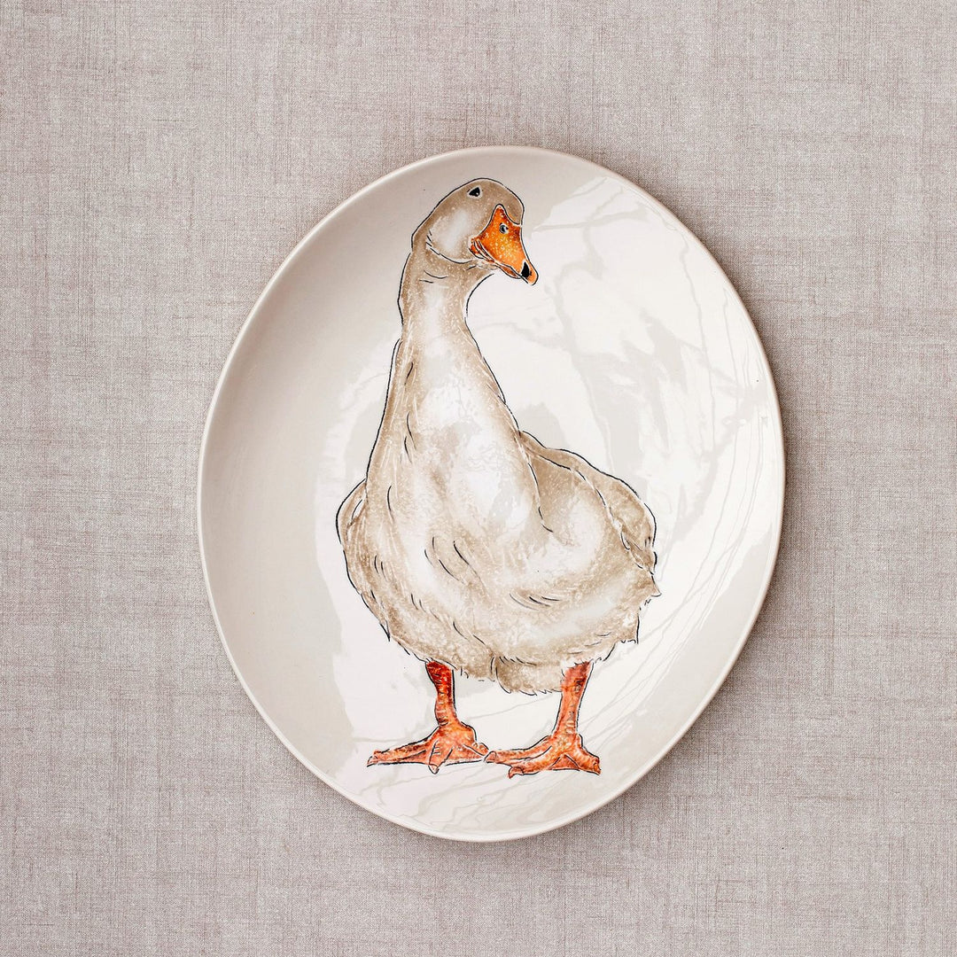 Fattoria White Goose Oval Platter