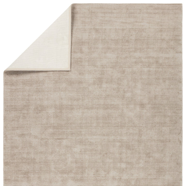 Jaipur Living Arcus Handmade Indoor/Outdoor Solid Taupe/ Cream Area Rug (10'X14')