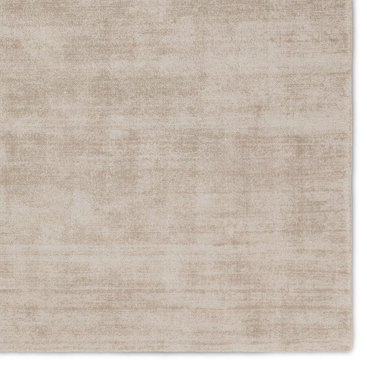 Jaipur Living Arcus Handmade Indoor/Outdoor Solid Taupe/ Cream Area Rug (6'X9')