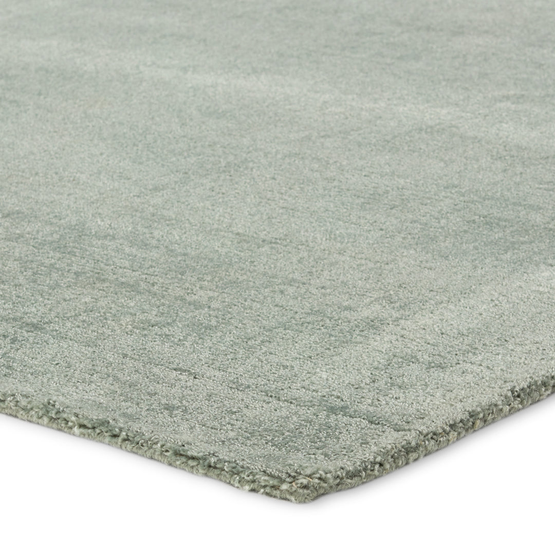 Jaipur Living Arcus Handmade Solid Seafoam green Area Rug (4'X6')