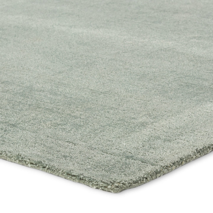 Jaipur Living Arcus Handmade Solid Seafoam green Runner Rug (3'X8')