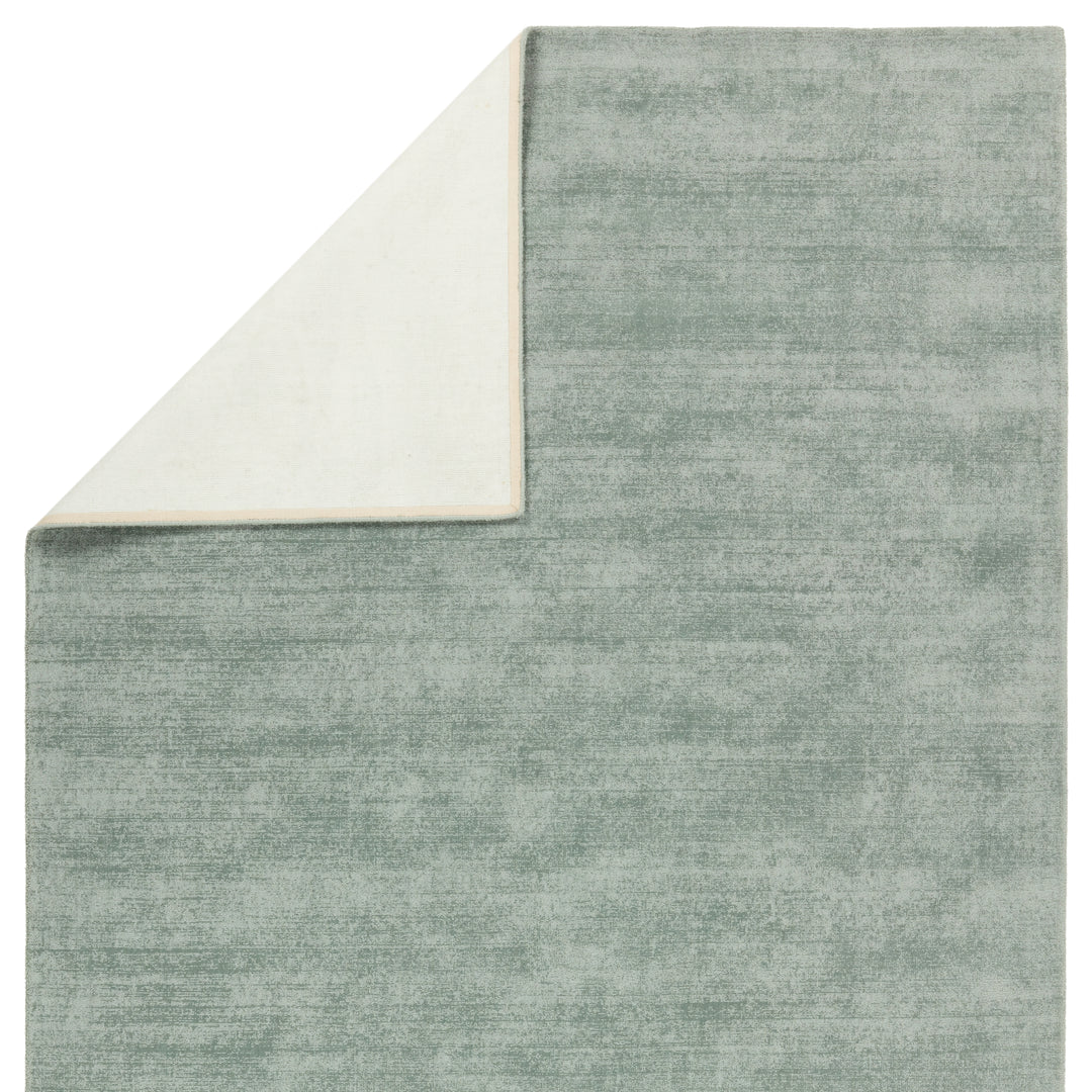 Jaipur Living Arcus Handmade Solid Seafoam green Runner Rug (3'X8')