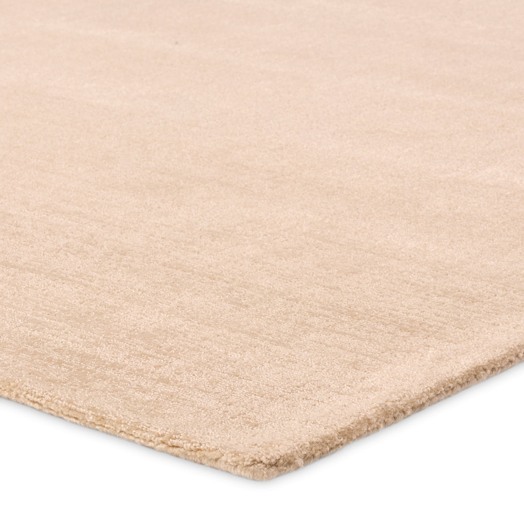 Jaipur Living Arcus Handmade Solid Cream Area Rug (10'X14')