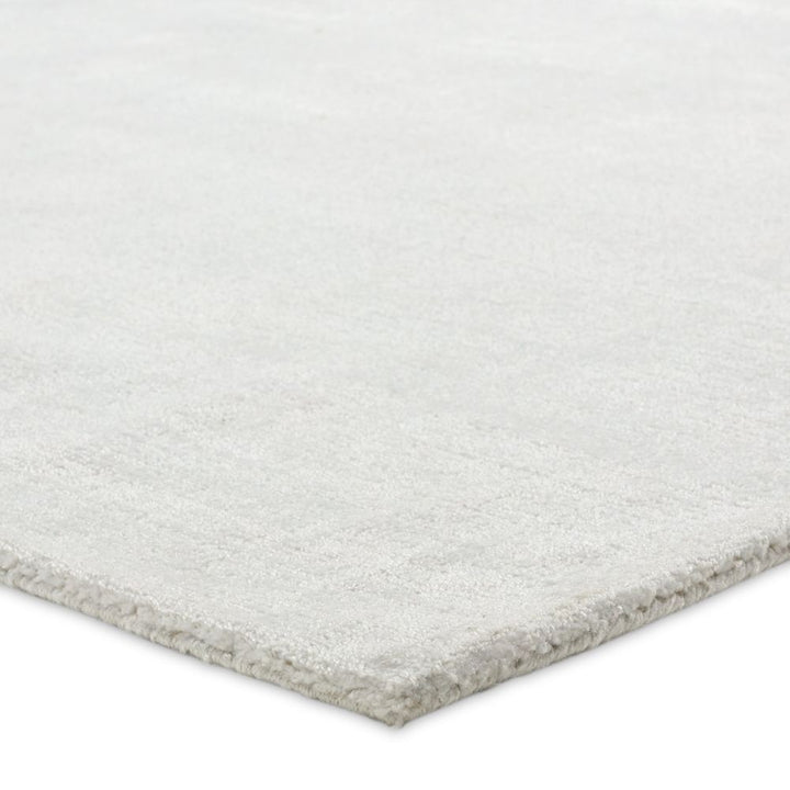 Rugs Sierra Handmade Solid Ivory Area Rug (6'X9' Rectangle)