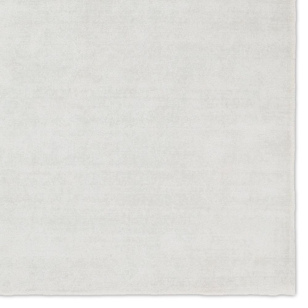 Rugs Sierra Handmade Solid Ivory Area Rug (6'X9' Rectangle)