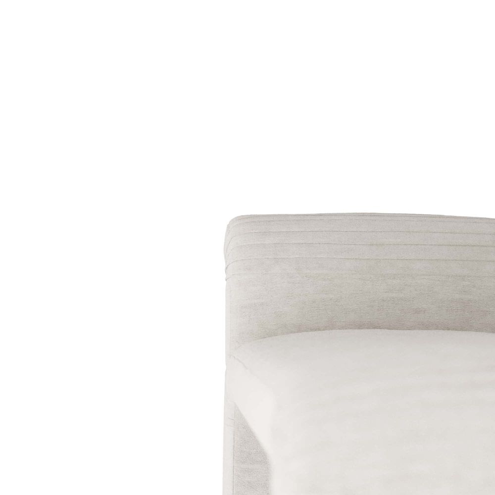 Heath Chaise Polar Bouclé - Gray