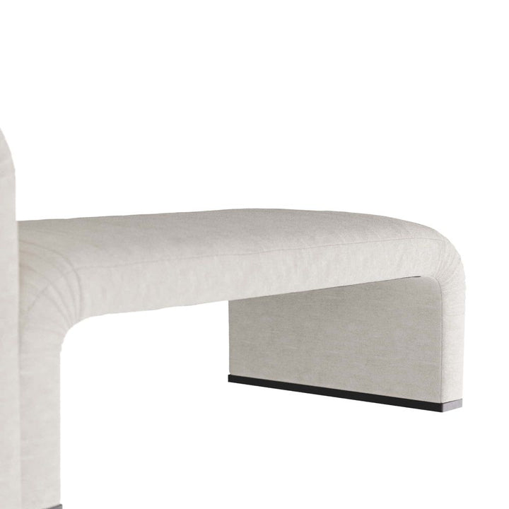 Heath Chaise Polar Bouclé - Gray