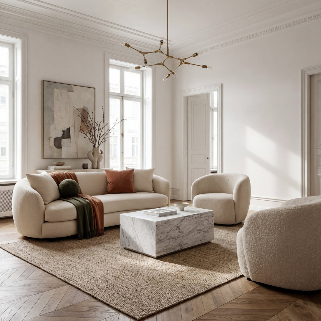 Marble Monolith Rectangle Coffee Table