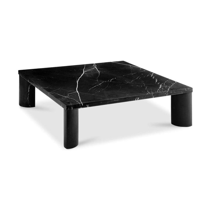 Plateau Marble Coffee Table - Nero Marquina-France & Son-FVT938BLK-Coffee Tables-1-France and Son