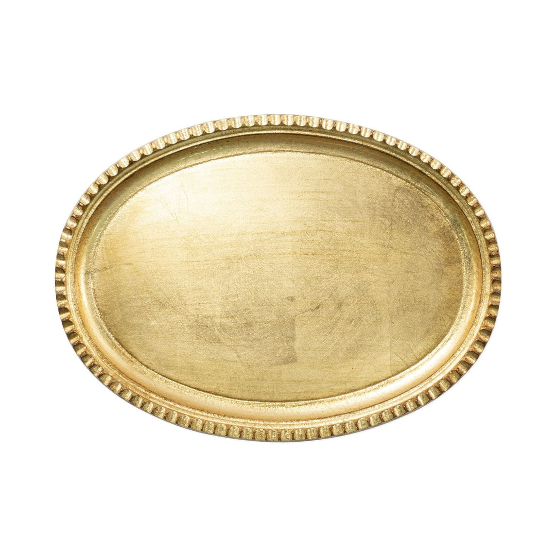 Florentine Wooden Accessories Oval Tray