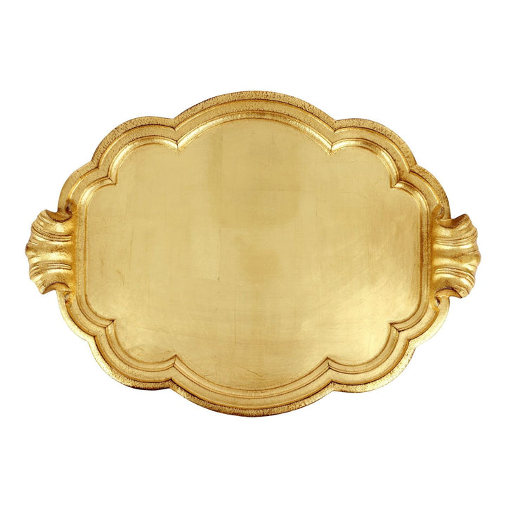 Florentine Wooden Accessories Handled Tray